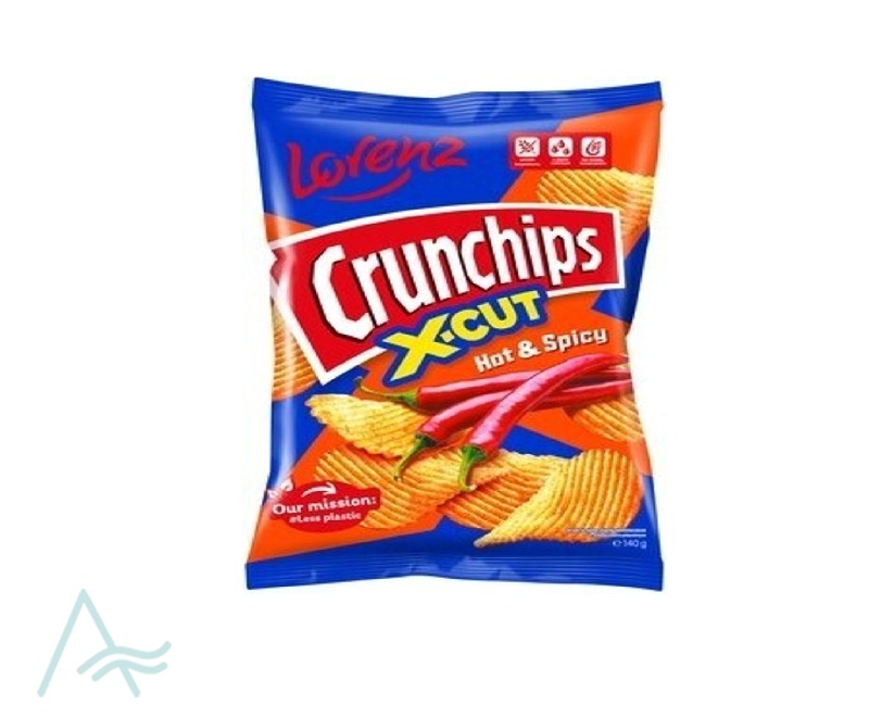 LORENZ CRUNCHIPS HOT& SOICY 140 G